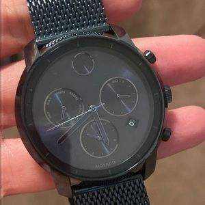 Movado Bold Chronograph Blue Dial Men's Watch